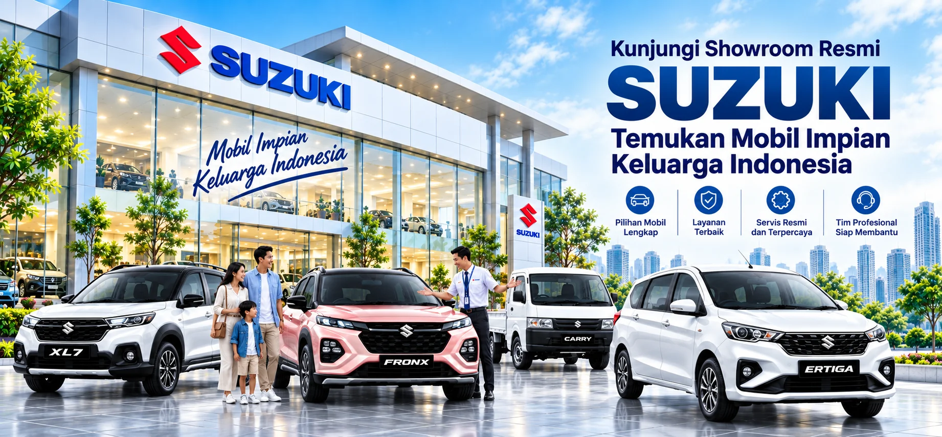 Paket Kredit Ringan & Cicilan Terjangkau Suzuki